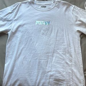 Only smoke fire shirt size XL white